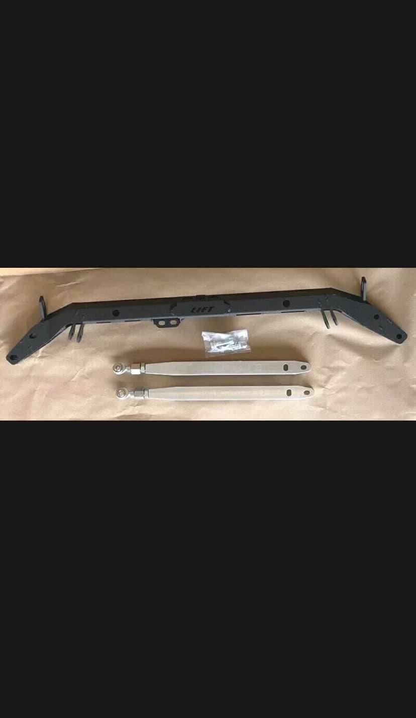 Pro Series Traction Bar For K-Swap Honda Civic EF / CRX - Fits B, K20, K24 Engines - Adjustable & Greasable