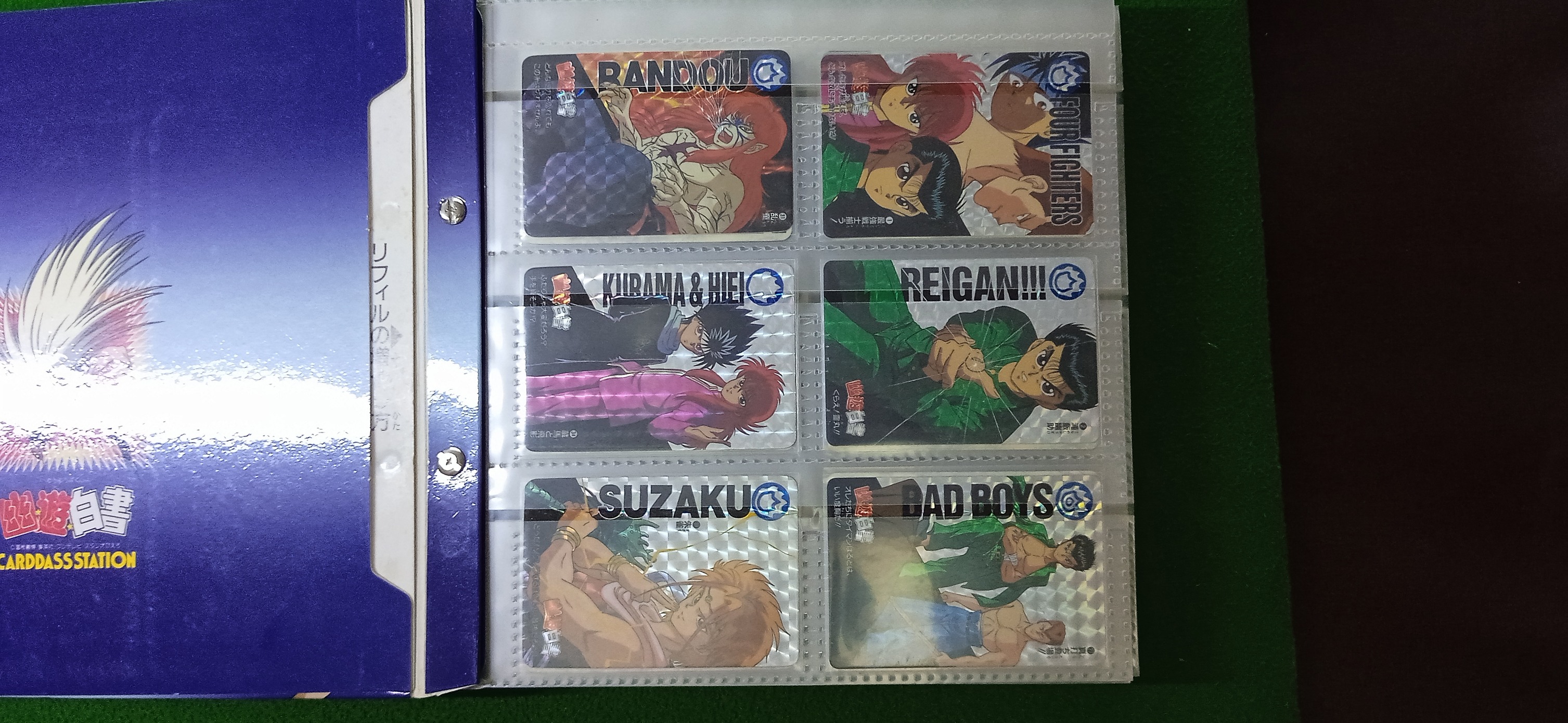 Yu Yu Hakusho Carddass Complete Part 1 to Part 7 294 Cards