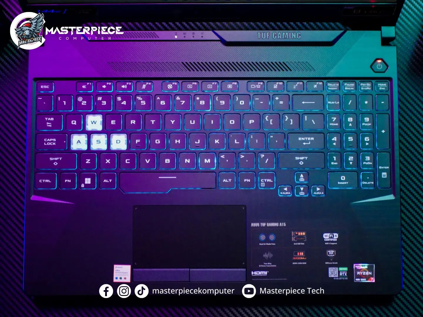 Laptop gaming dengan spesifikasi dan... - masterpiecekomputer