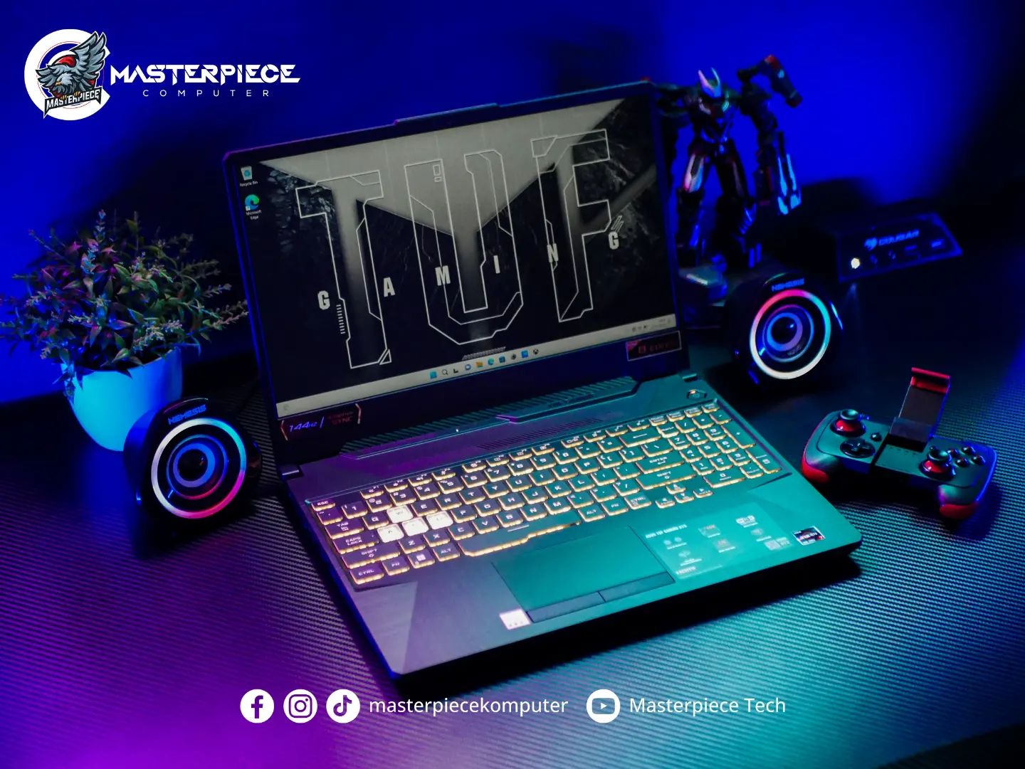 Laptop gaming dengan spesifikasi dan... - masterpiecekomputer