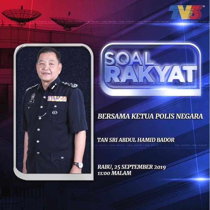 Polis - HEBAHAN : PROGRAM BUAL BICARA SOAL RAKYAT TV3 Jangan lupa ...