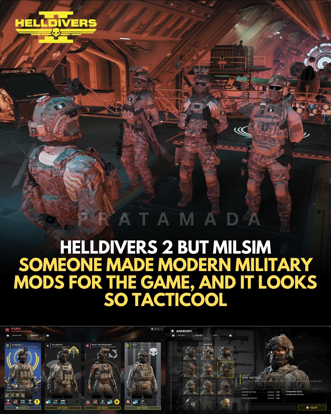 Pratama - Players have created modern military mods that transform the ...