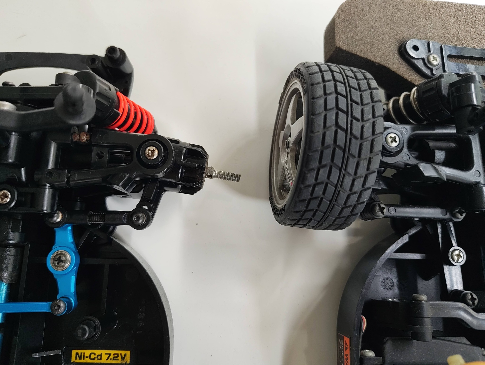 Difference between TT-01D and TT-01E models?