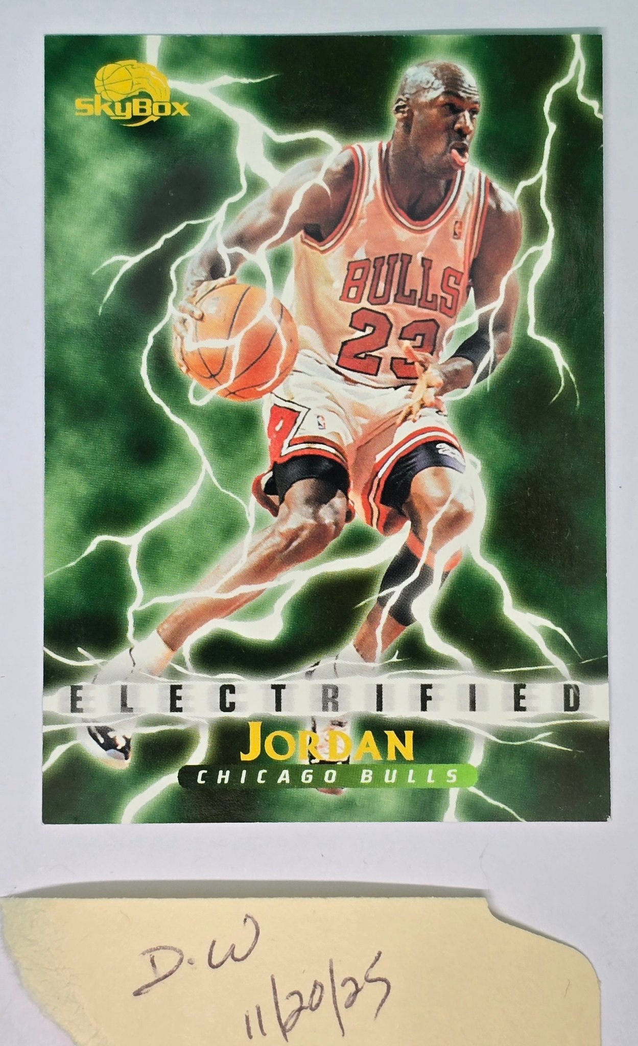 Michael Jordan 1996 Skybox Premium Electrified card for sale