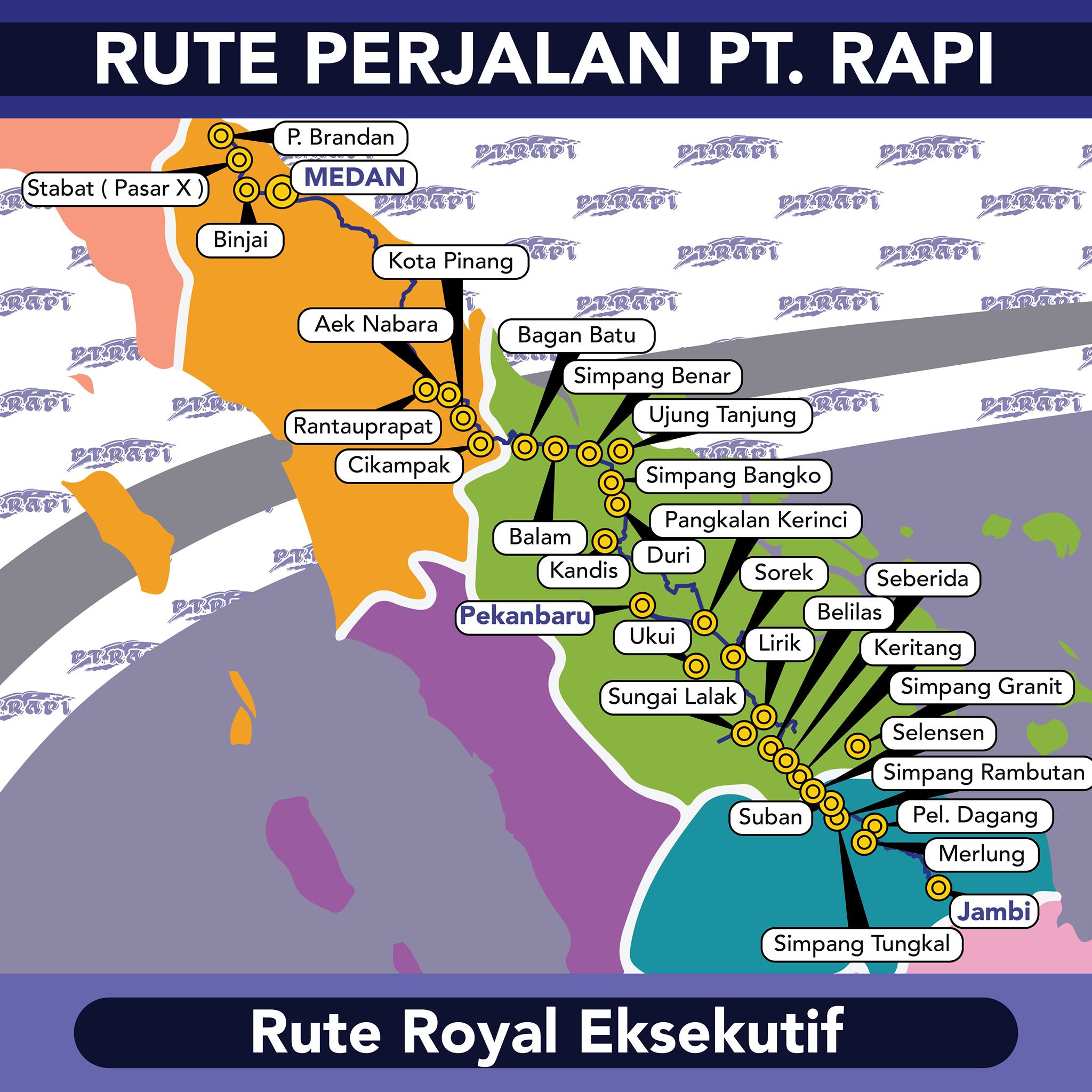 PT. RAPI - Kawan-kawan PT. RAPI berikut seluruh Rute PT....