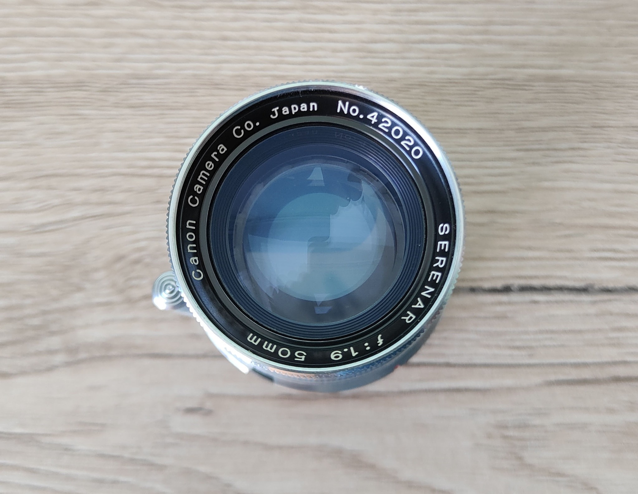 Rare 50mm f1.9 Serenar lenses with 'Japan' on front id ring
