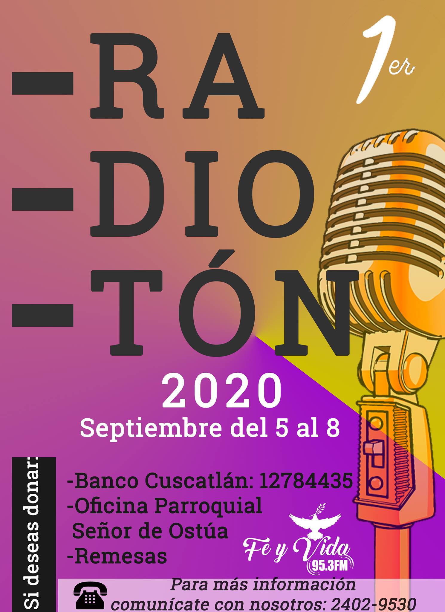 🥳TU DONACIÓN SOSTIENE... - Radio Fe Y Vida El Salvador | Facebook