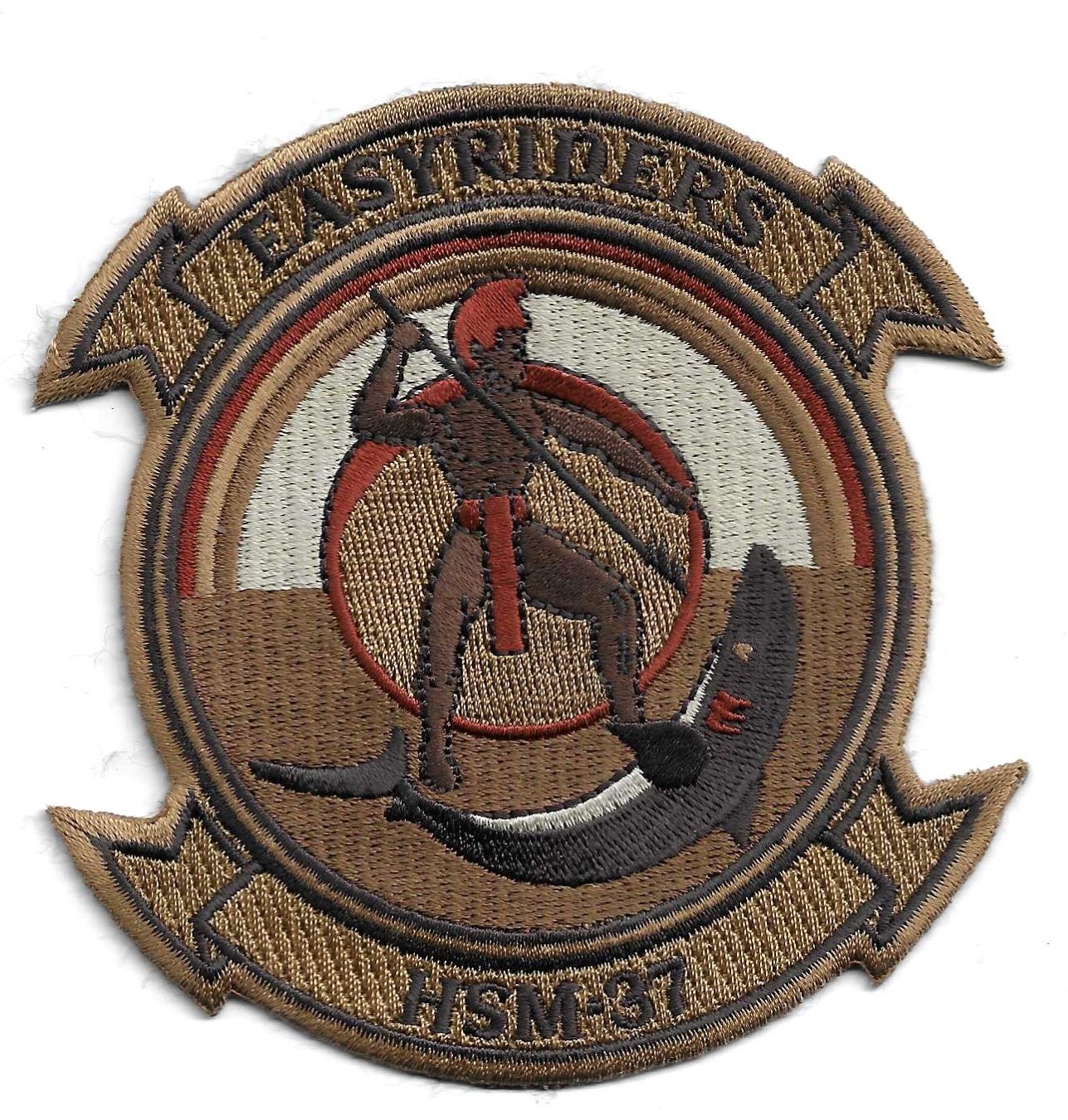 US Navy HSM-37 Easyriders patch variations | Honolulu, HI