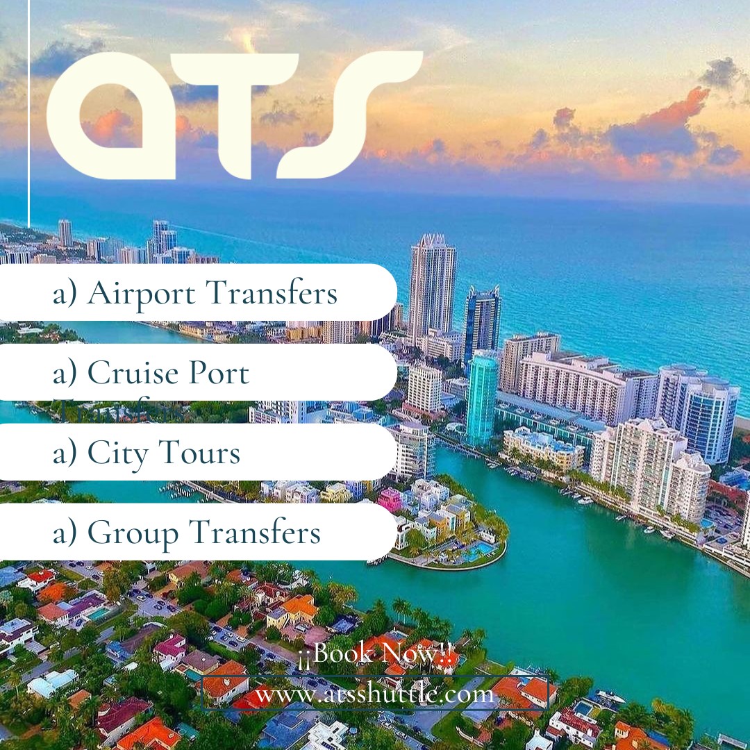 Elevate your Miami... - ATS Florida Shuttle & Car Service