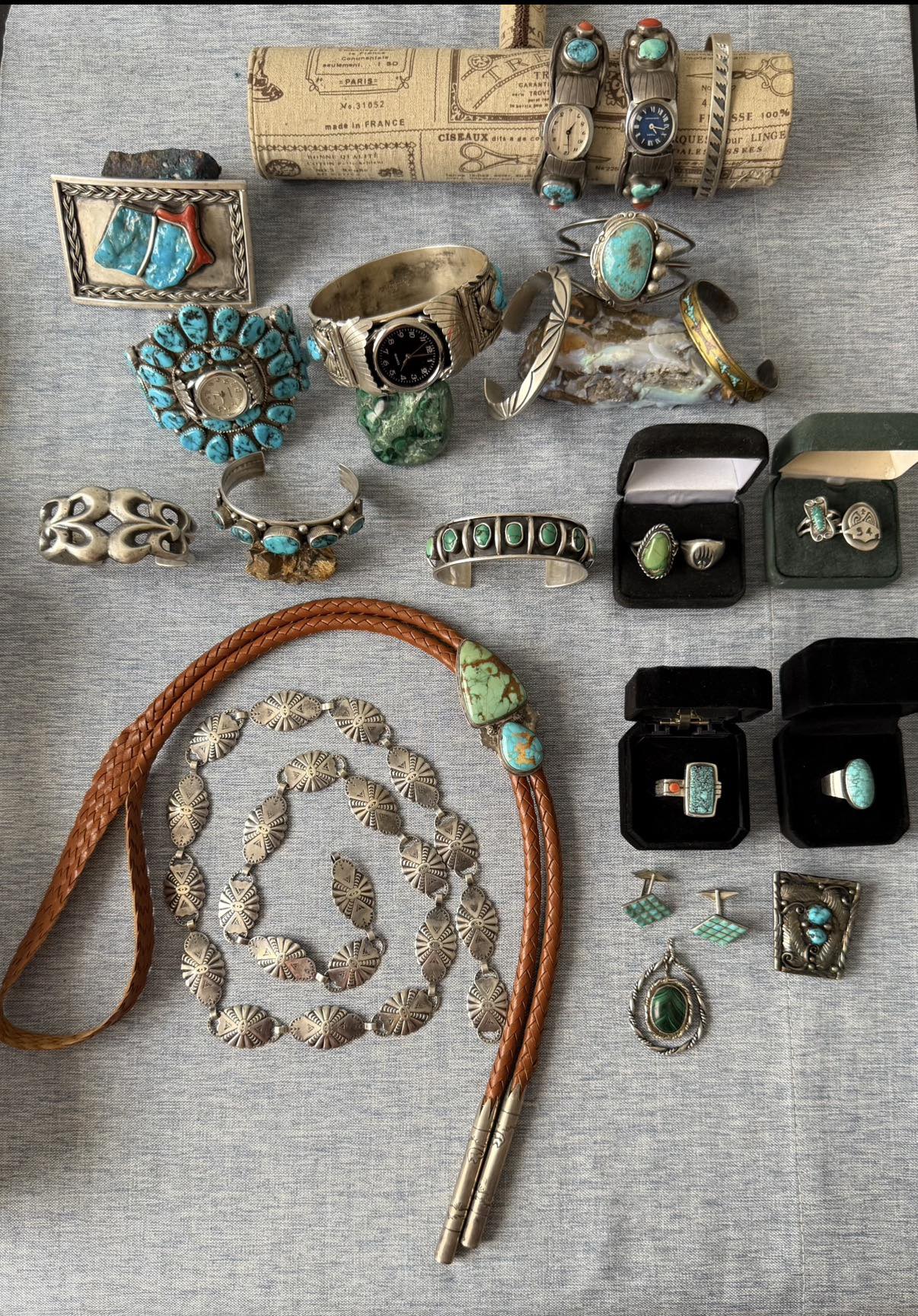 Rare Native American jewelry pieces for sale: Zeta Begay Naja