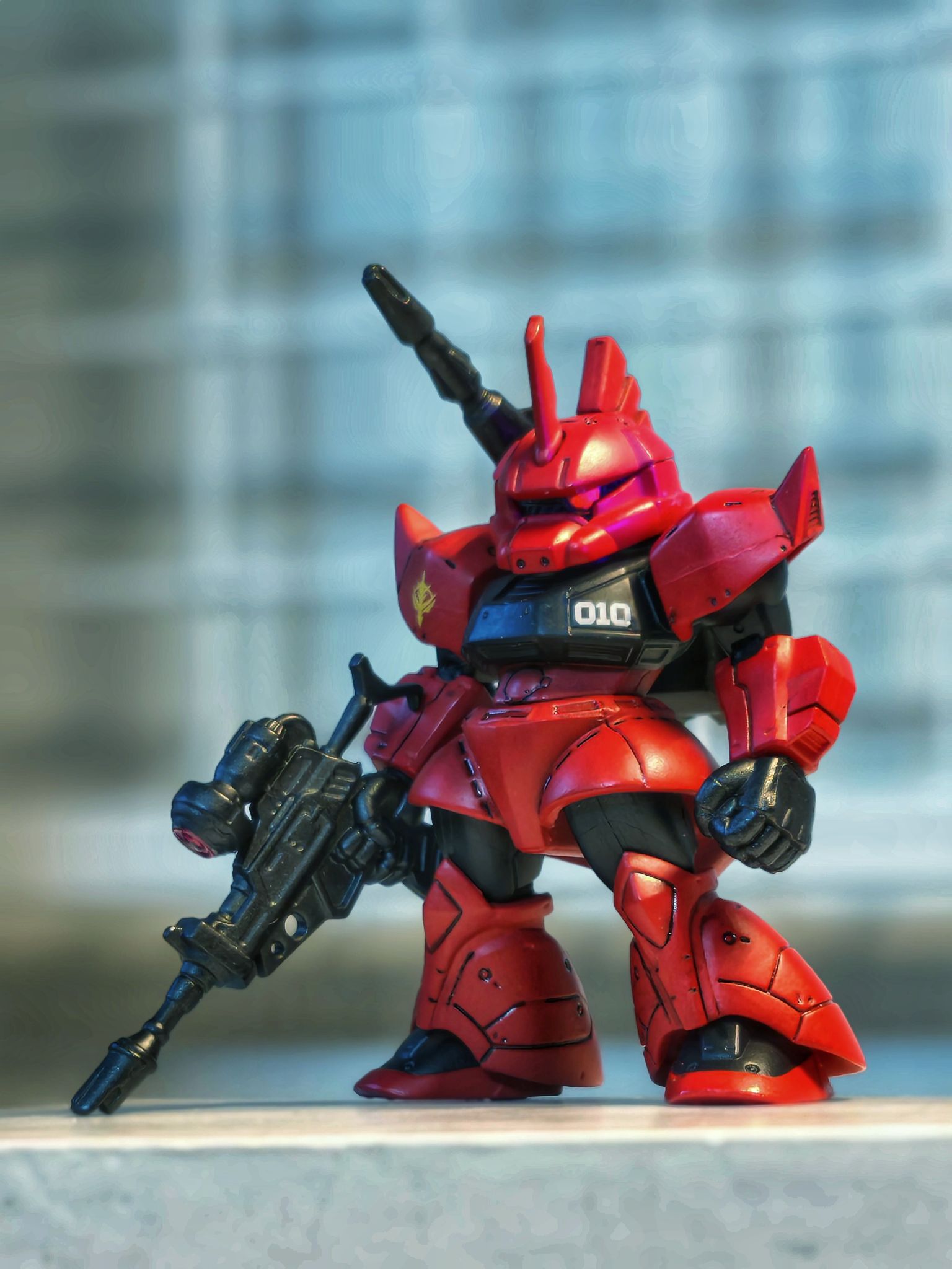 MS-14B Gelgoog Ace pilot: Johnny Ridden. Add panel line and