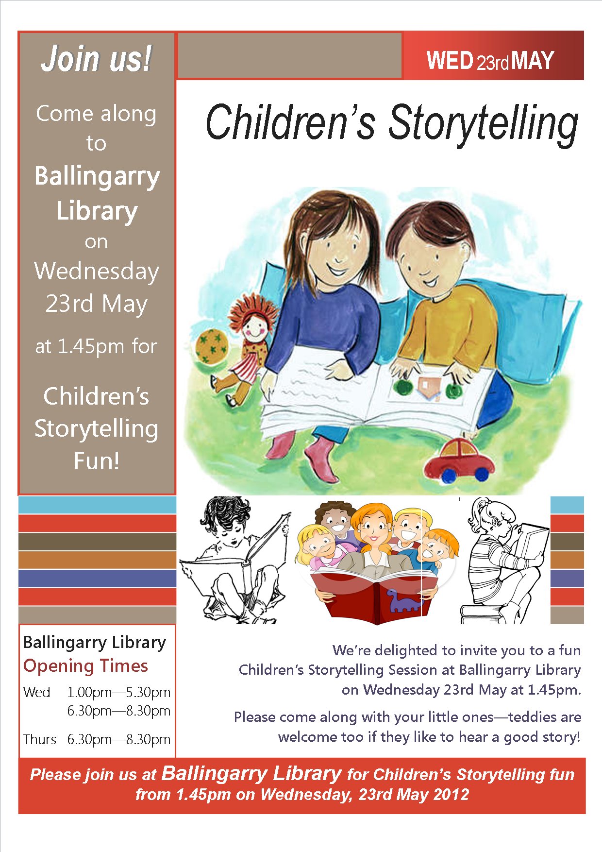 Keep Ballingarry Library open