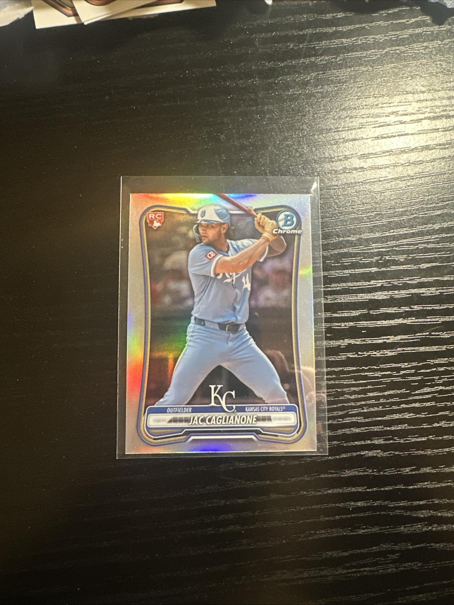 2026 Bowman Chrome Jac Caglianone rookie red RC refractor for auction