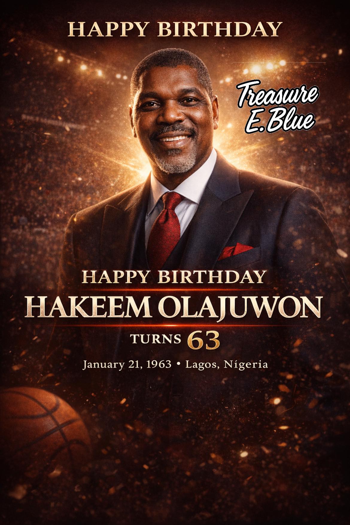 Steven - 🎉 HAPPY BIRTHDAY HAKEEM “THE DREAM” OLAJUWON Today we ...