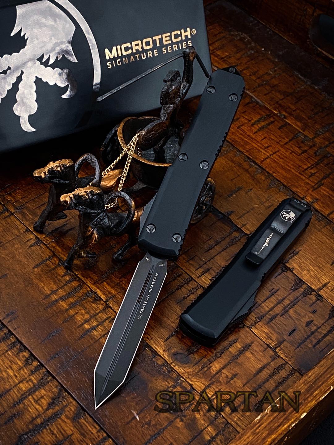 ⚔️Signature Series⚔️ DLC Spartan... - Microtech Knives