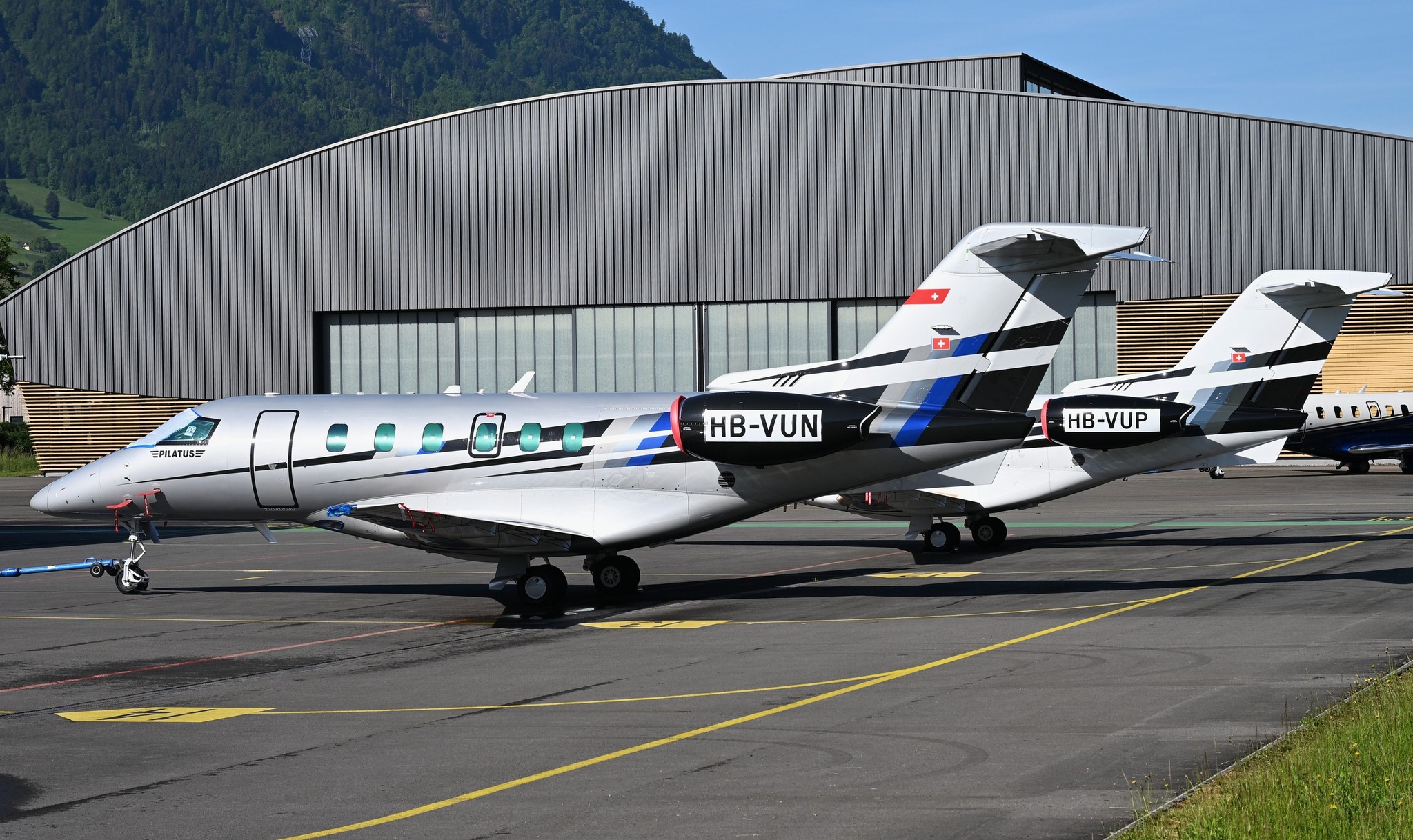 Pilatus PC-24 planes with serial numbers 631 and 633