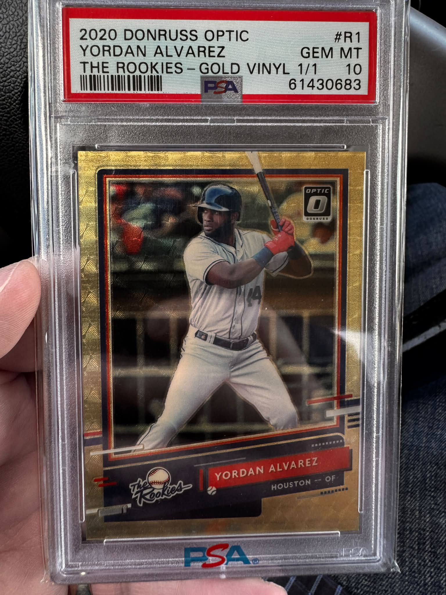 Rare 2020 Donruss Optic Yordan Alvarez Rookie Card for Sale