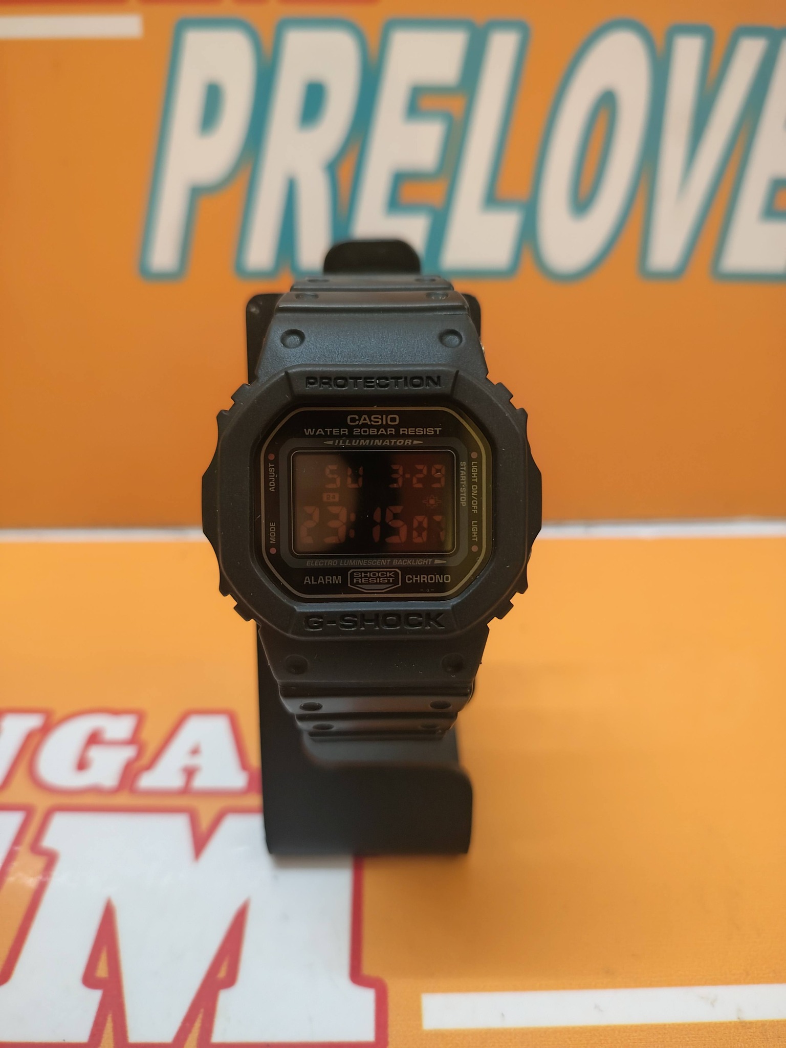 Casio G-Shock Petak FoxFire🔥 DW-5600E Module (1545) Japan