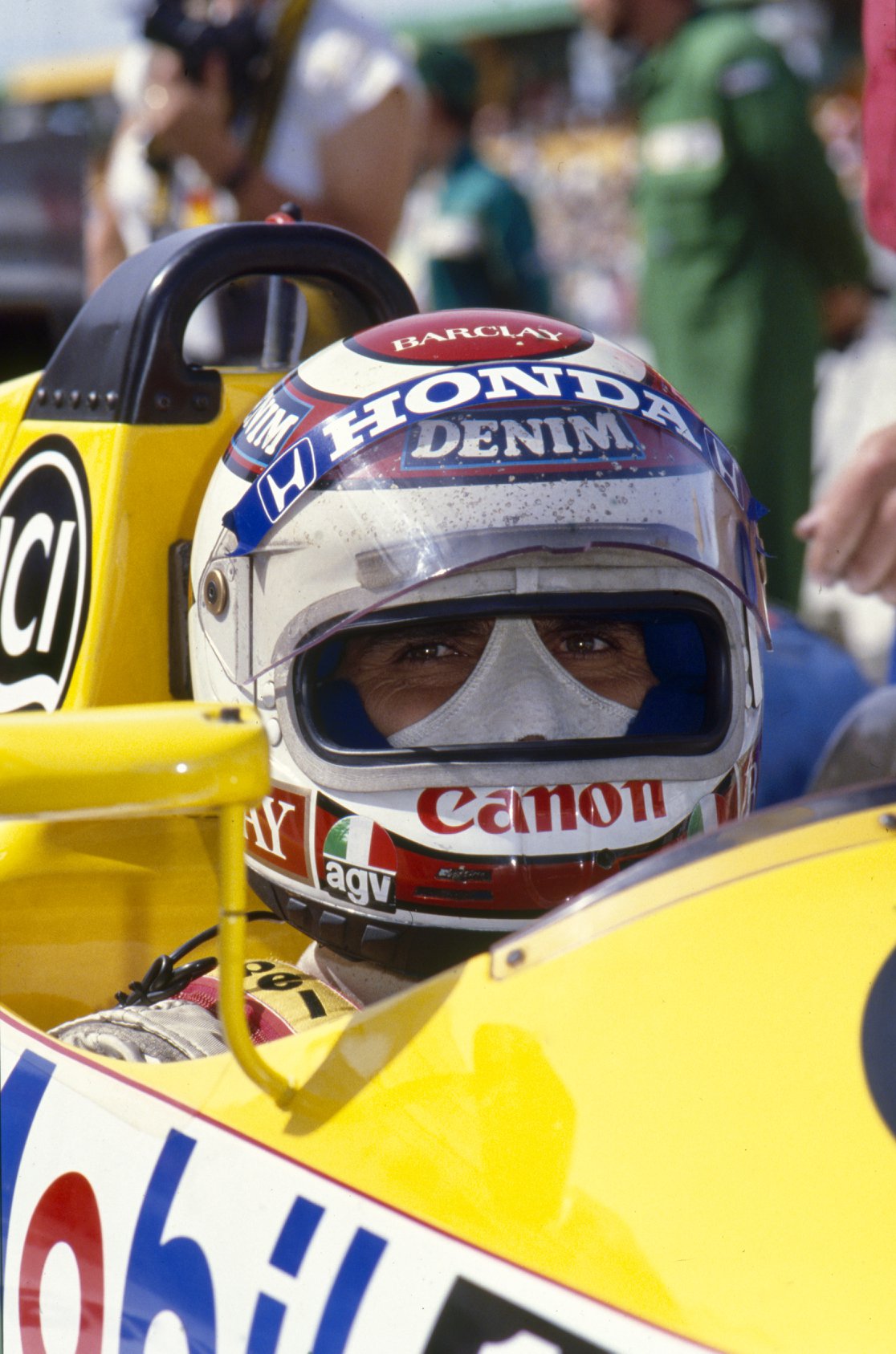 Nelson Piquet 3x World Champion 74th Birthday 1987
