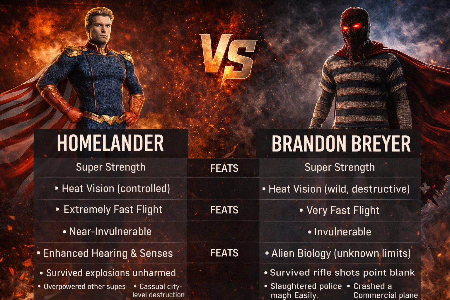Brightburn vs Homelander | Facebook