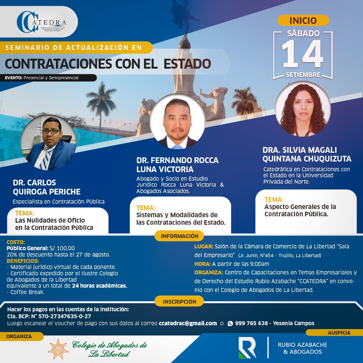 Cámara de Comercio de La Libertad - - PUBLICIDAD CONTRATADA ...