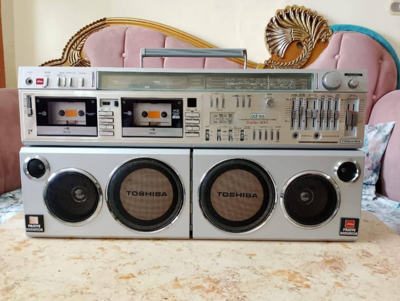 BOMBEAT 東芝 ラジカセ 727 RT-727OSD A1 TOSHIBA