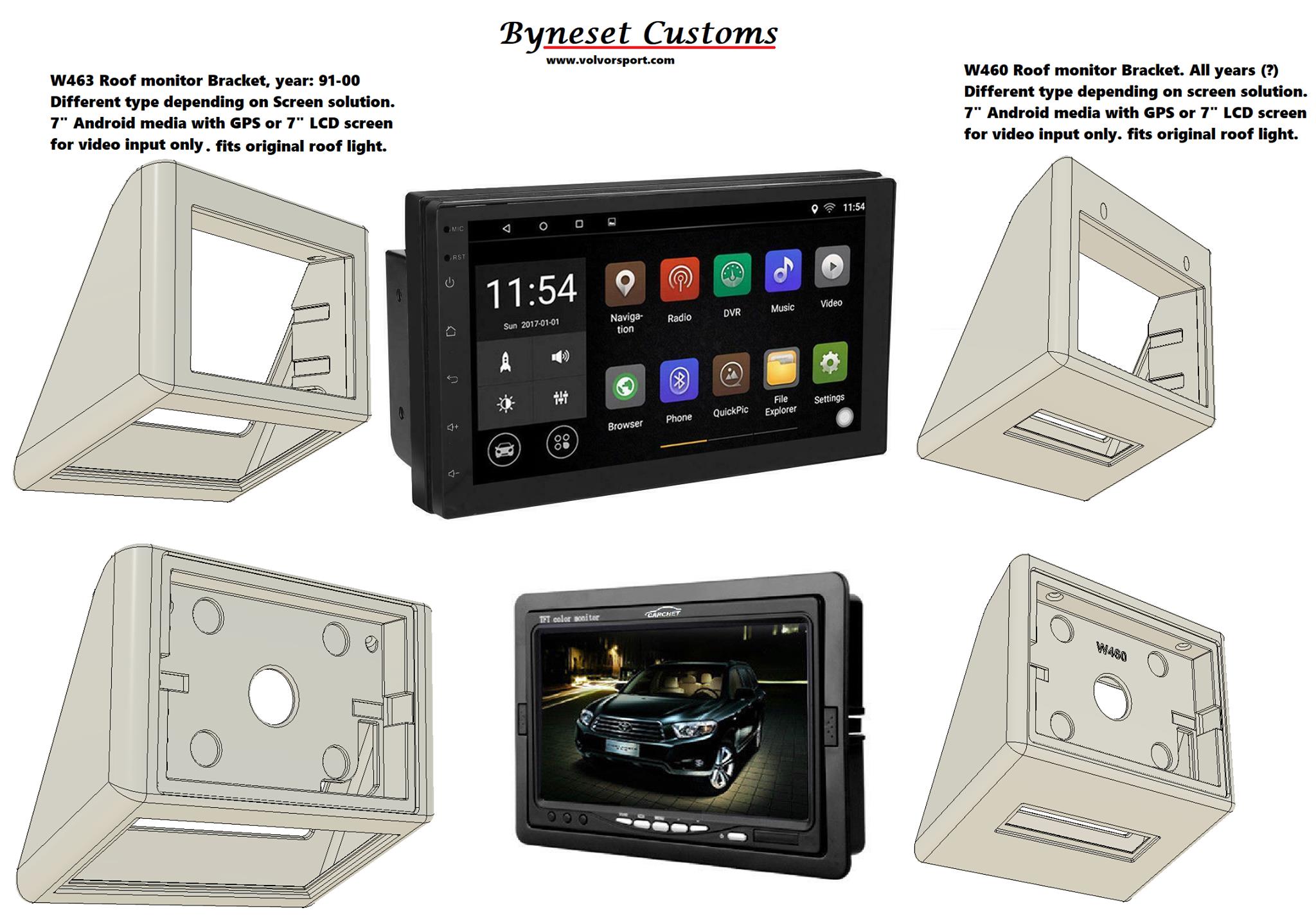 Byneset Customs Finished The Design For Both Mb G Wagen