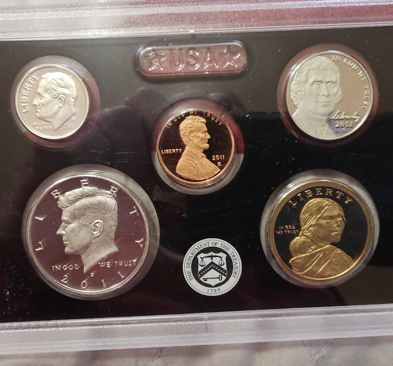 2016-S US Mint Proof Set Box & COA – Original Government Packaging (OGP) – 13 Coins Clad – Uncirculated Proof
