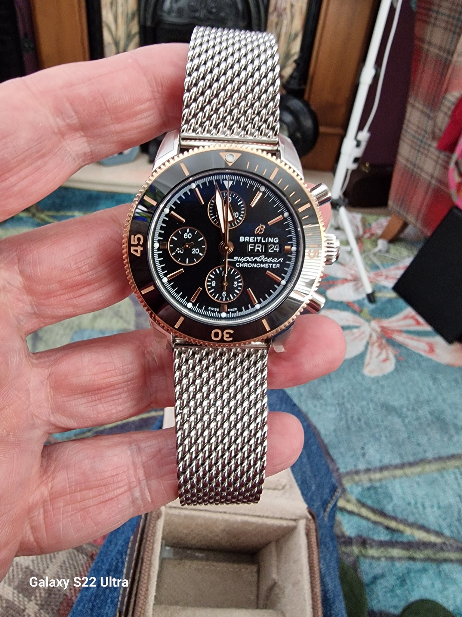 Adding a Breitling with aviator wing logo to my collection