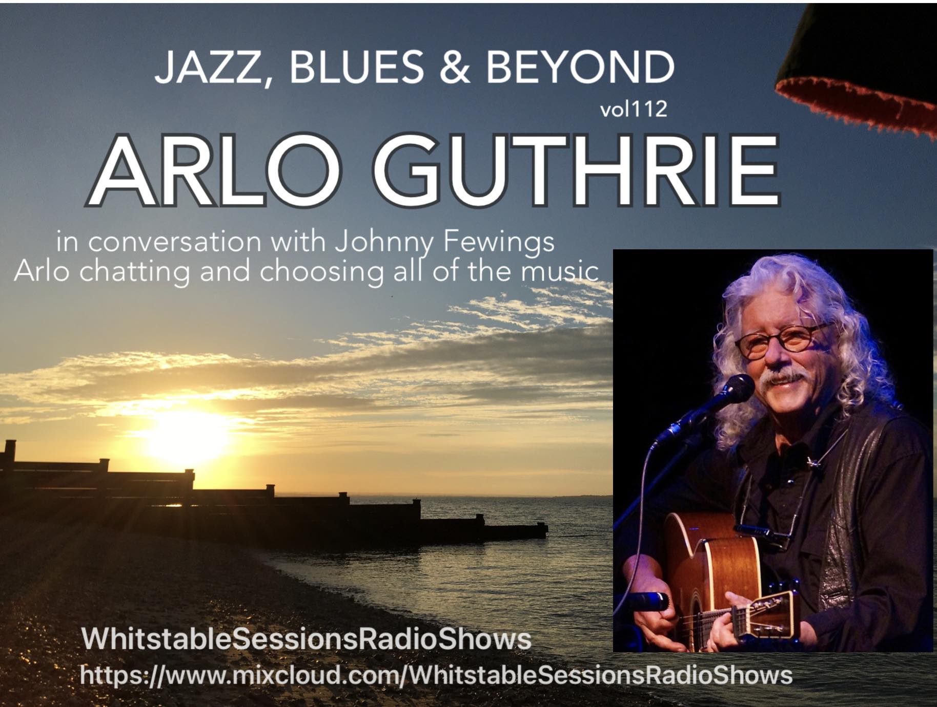 Jazz blues show with guest musician