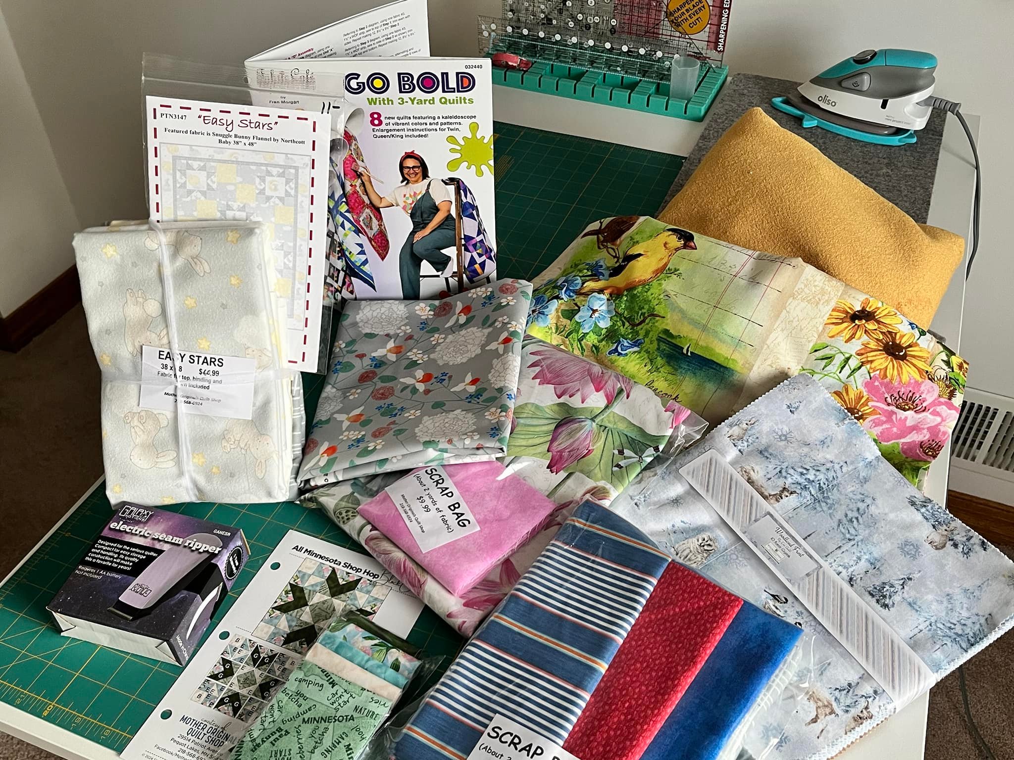 andmary Mary quilting bag Meet & Connect with Mary - Mary Go Round 