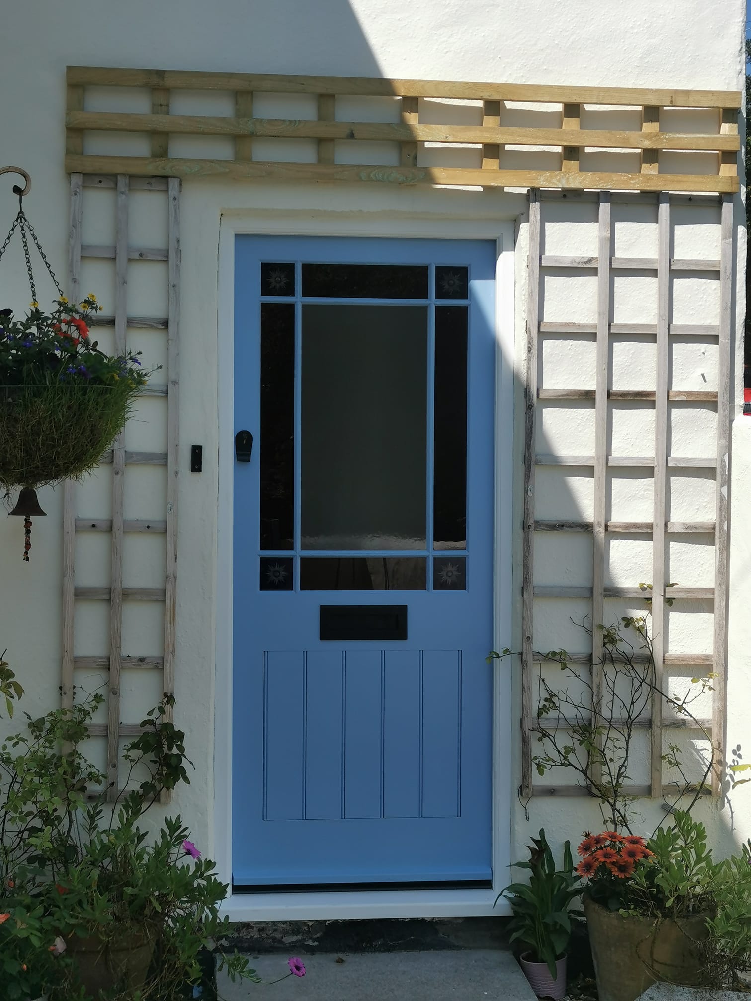 True Joinery - Here is a traditional marginal glazed door...