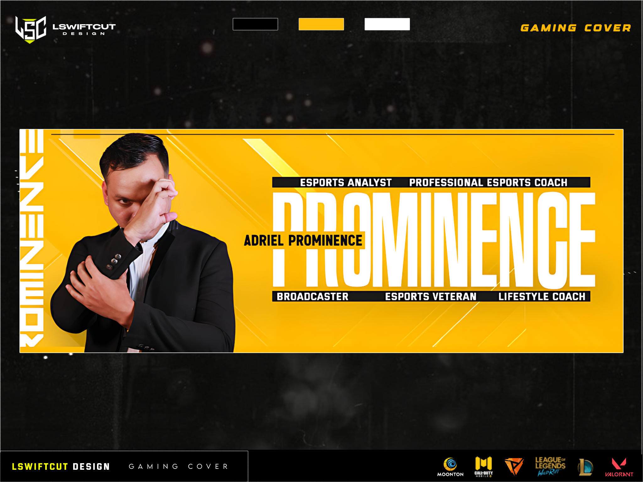 LSwiftCut - Sample Gaming cover | Prominence #LSwiftCut...