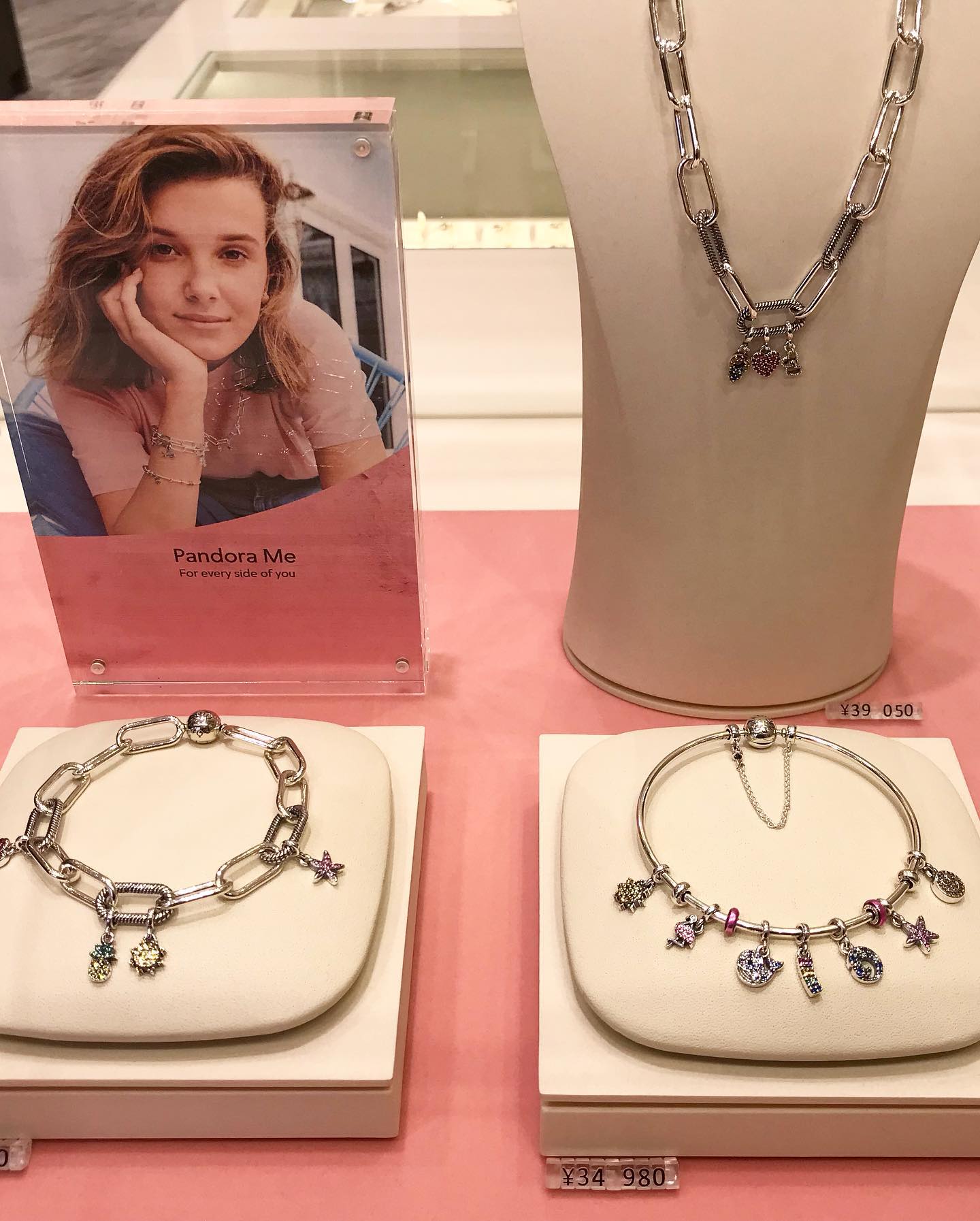 PANDORA スターターセット】 ブレスレット、ダングルチャーム 
