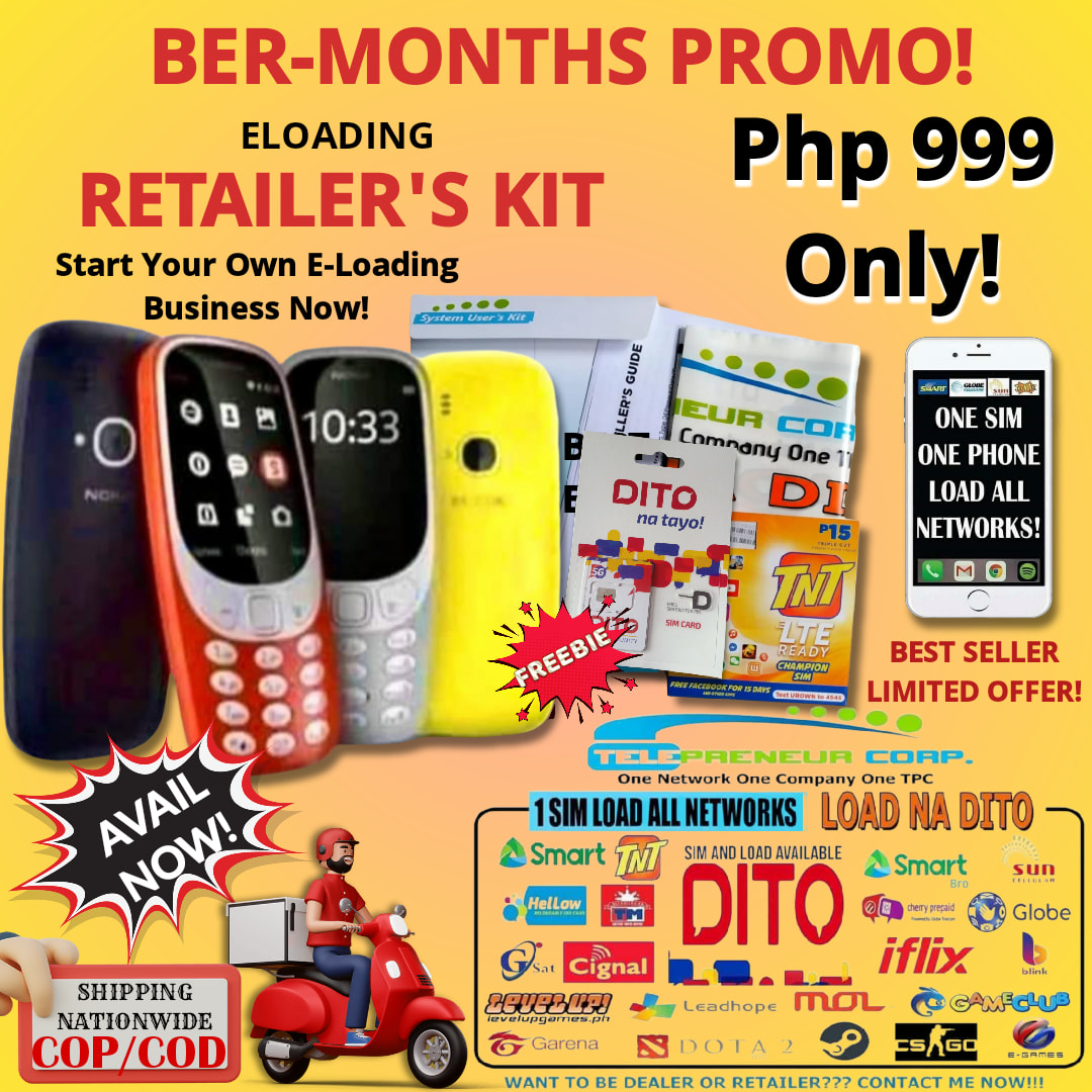 🌟THE BEST ELOADING KIT... - TelePreneur Corp. Load Negosyo PH | Facebook
