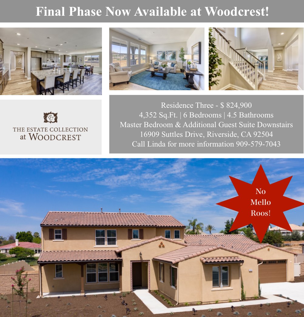 Estate Collection at Woodcrest | Riverside CA