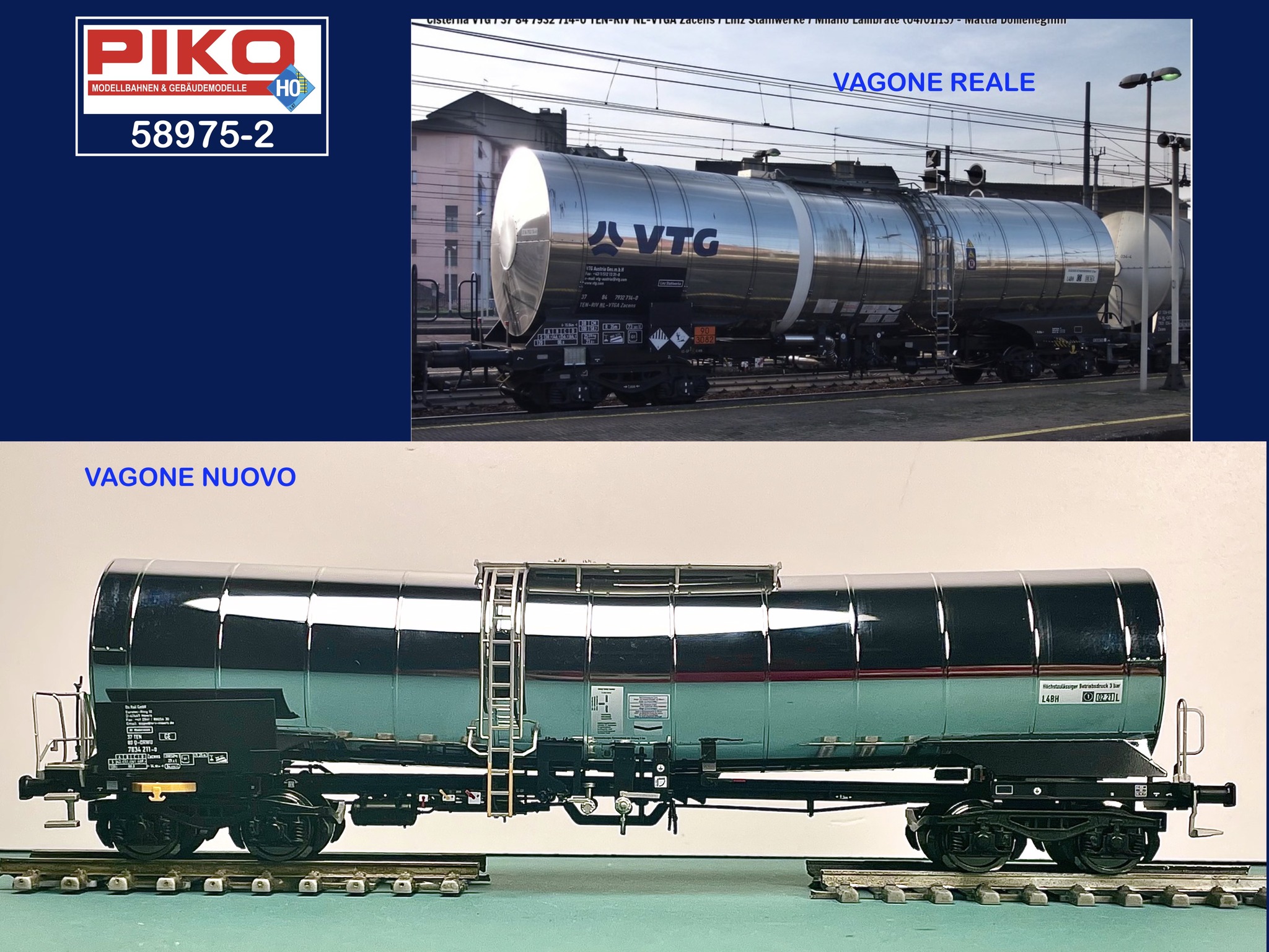 Piko Zacens chemical tank car weathering in HO scale