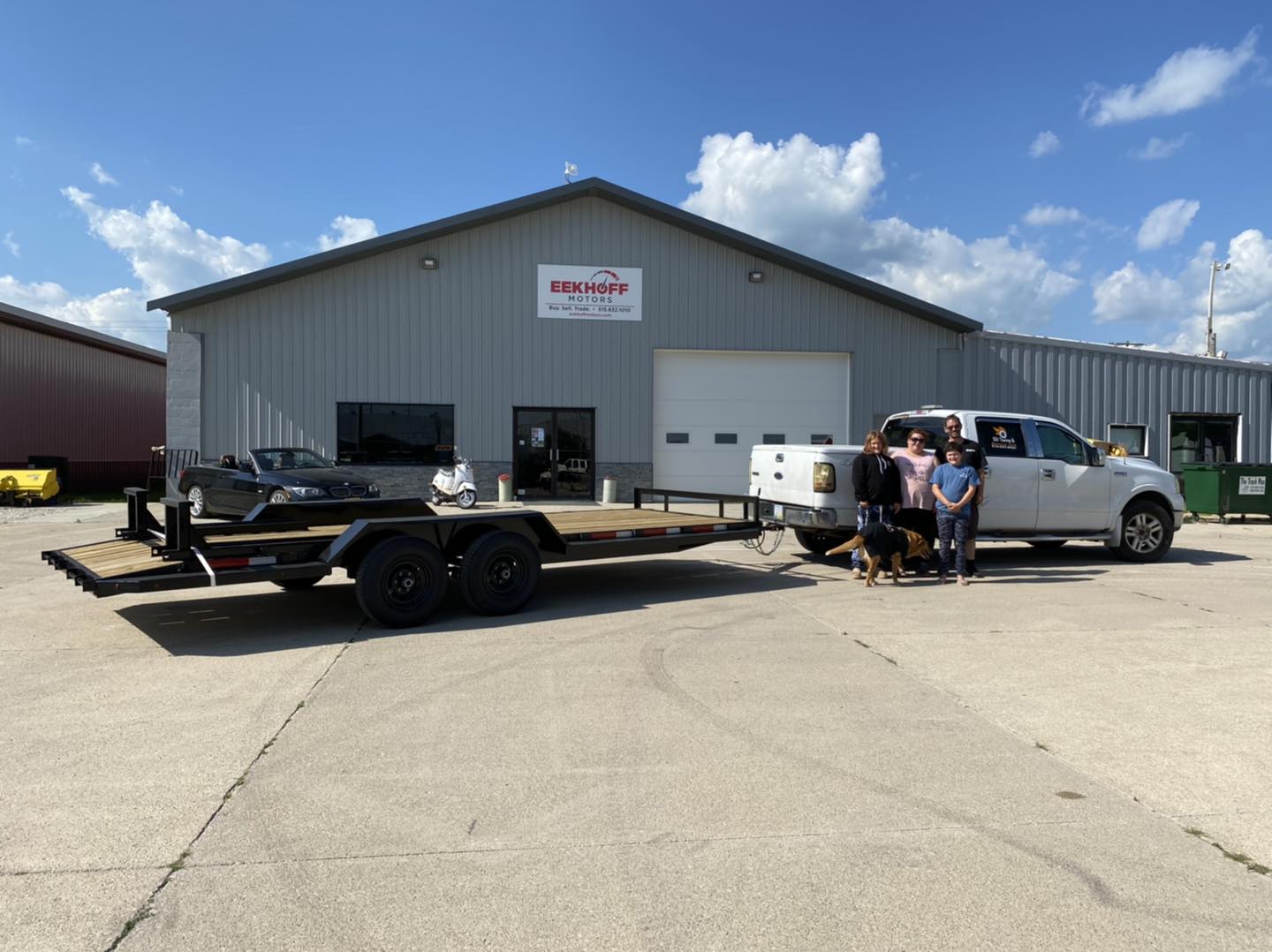 Eekhoff Motors - Our 1st heavy duty 20’ trailer has hit...
