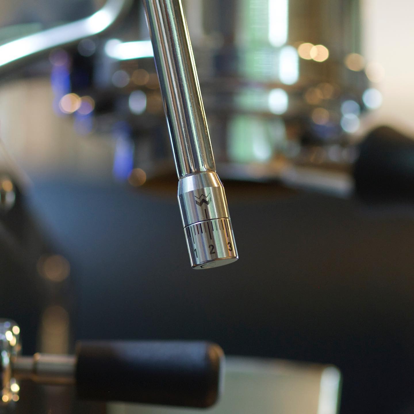Weber Workshops' steam dial for precision coffee