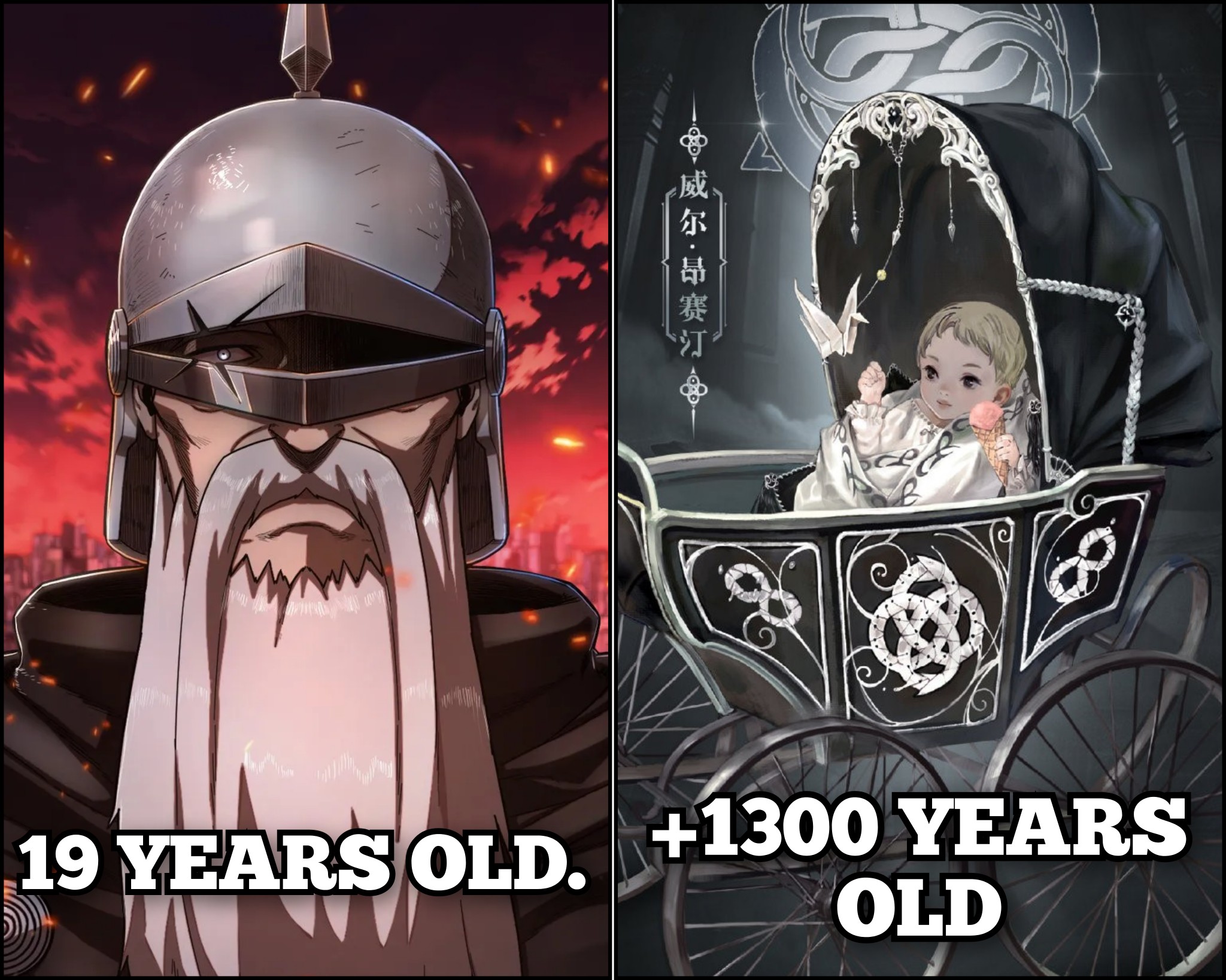 Lord of the Mysteries character ages and timelines