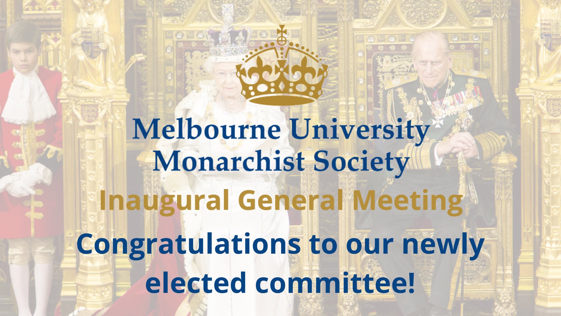 A massive... - Melbourne University Monarchist Society
