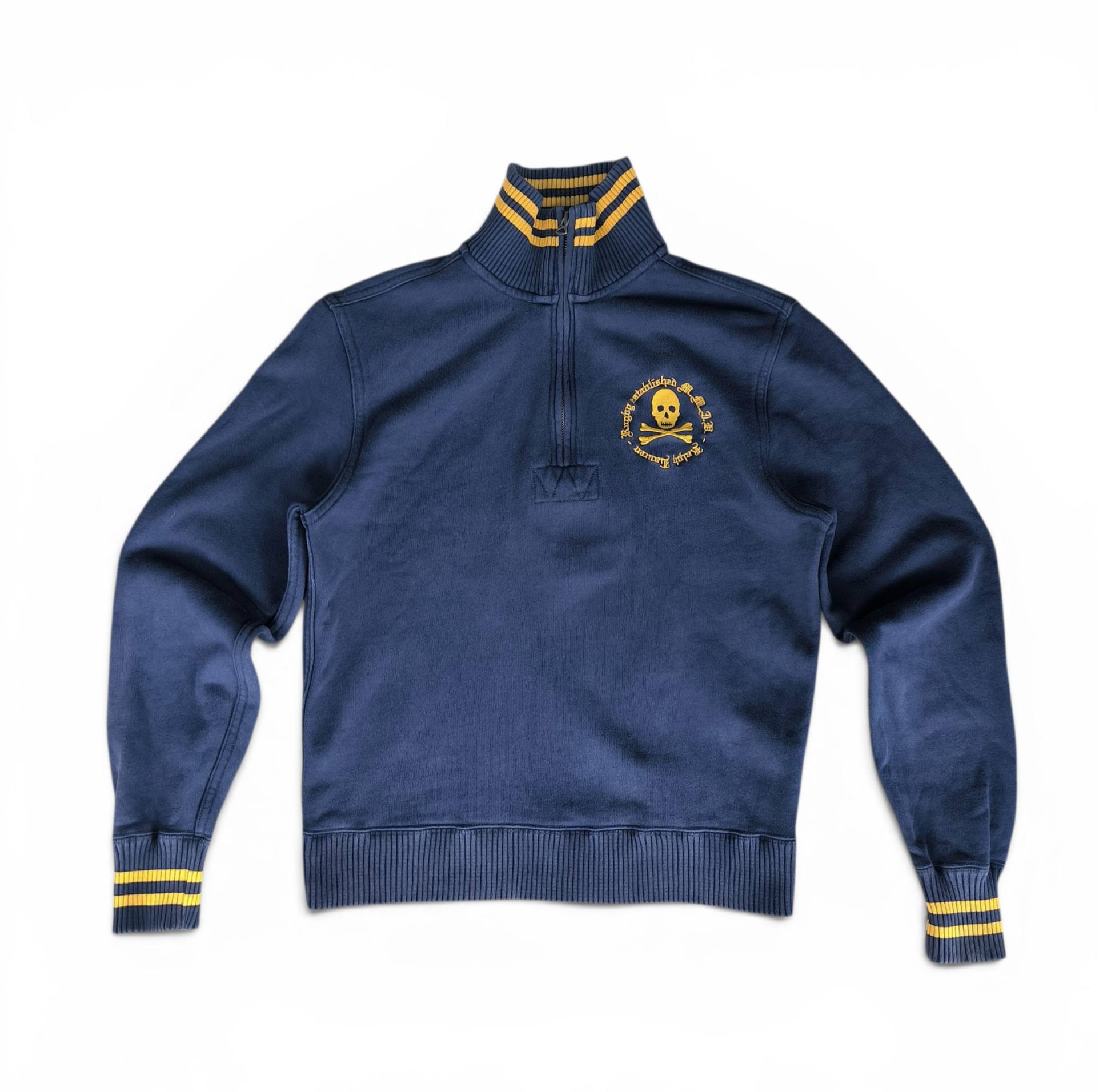 Ralph Lauren rugby skull logo sweatshirt