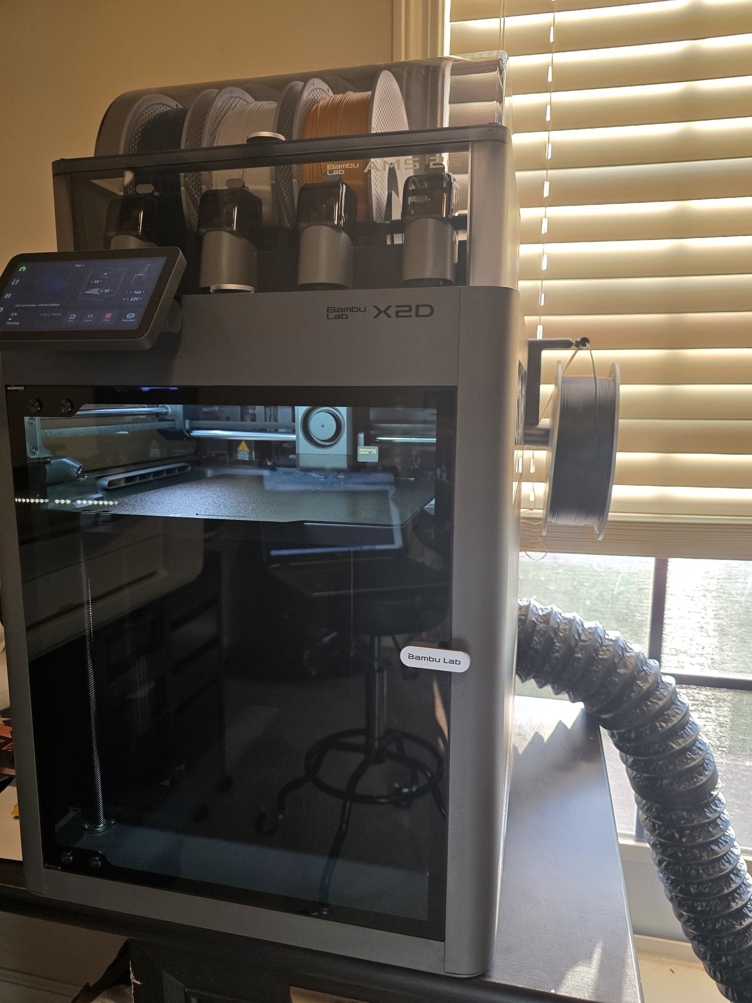 Bambu Lab X2D 3D printer XY axis homing failed error
