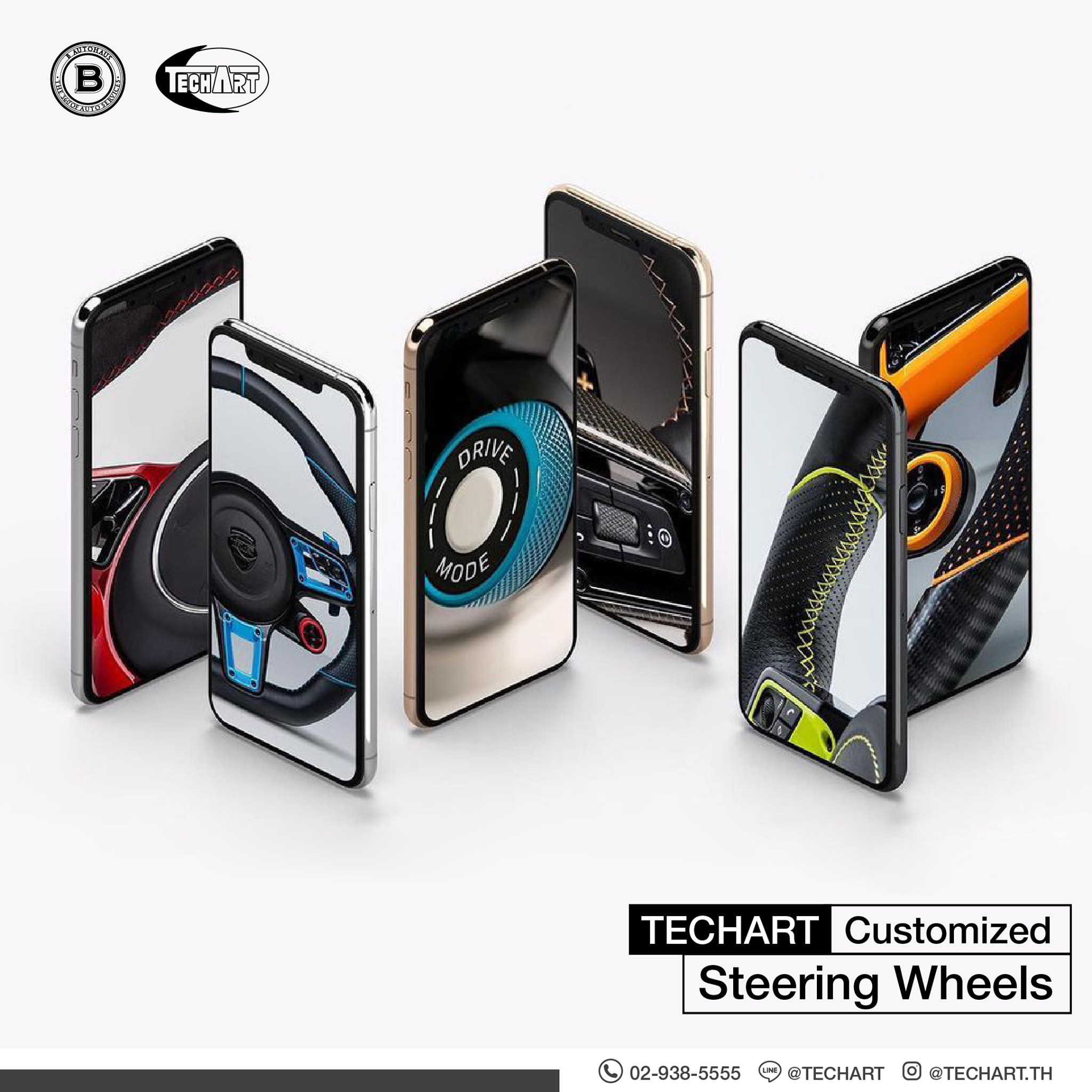 Customized TECHART steering wheel... - TECHART THAILAND | Facebook