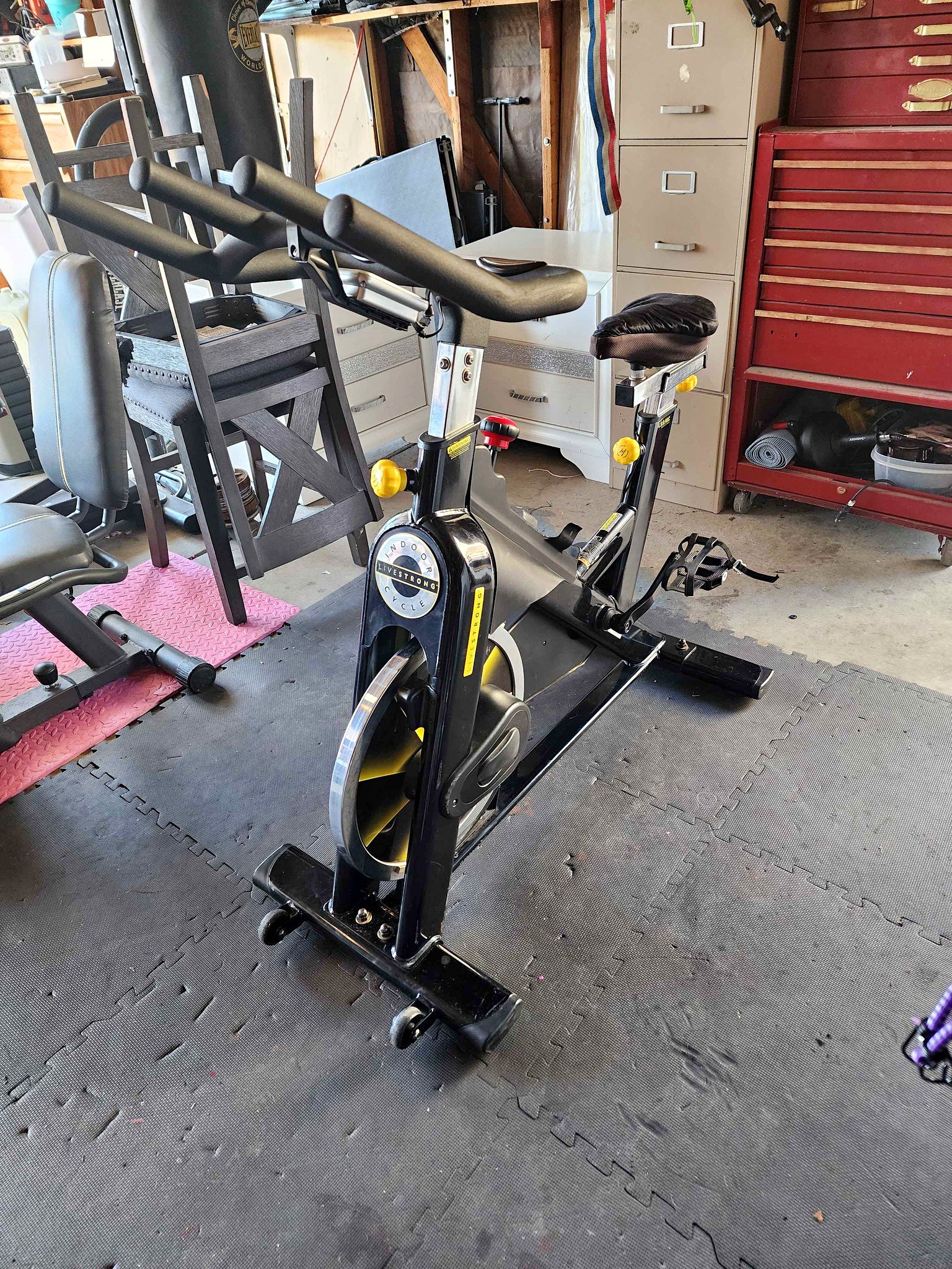 livestrong stationary bicycle by Matrix S-Series (used)  Fitness Equipment Specialist Livestrong LS5.0U Upright Review -