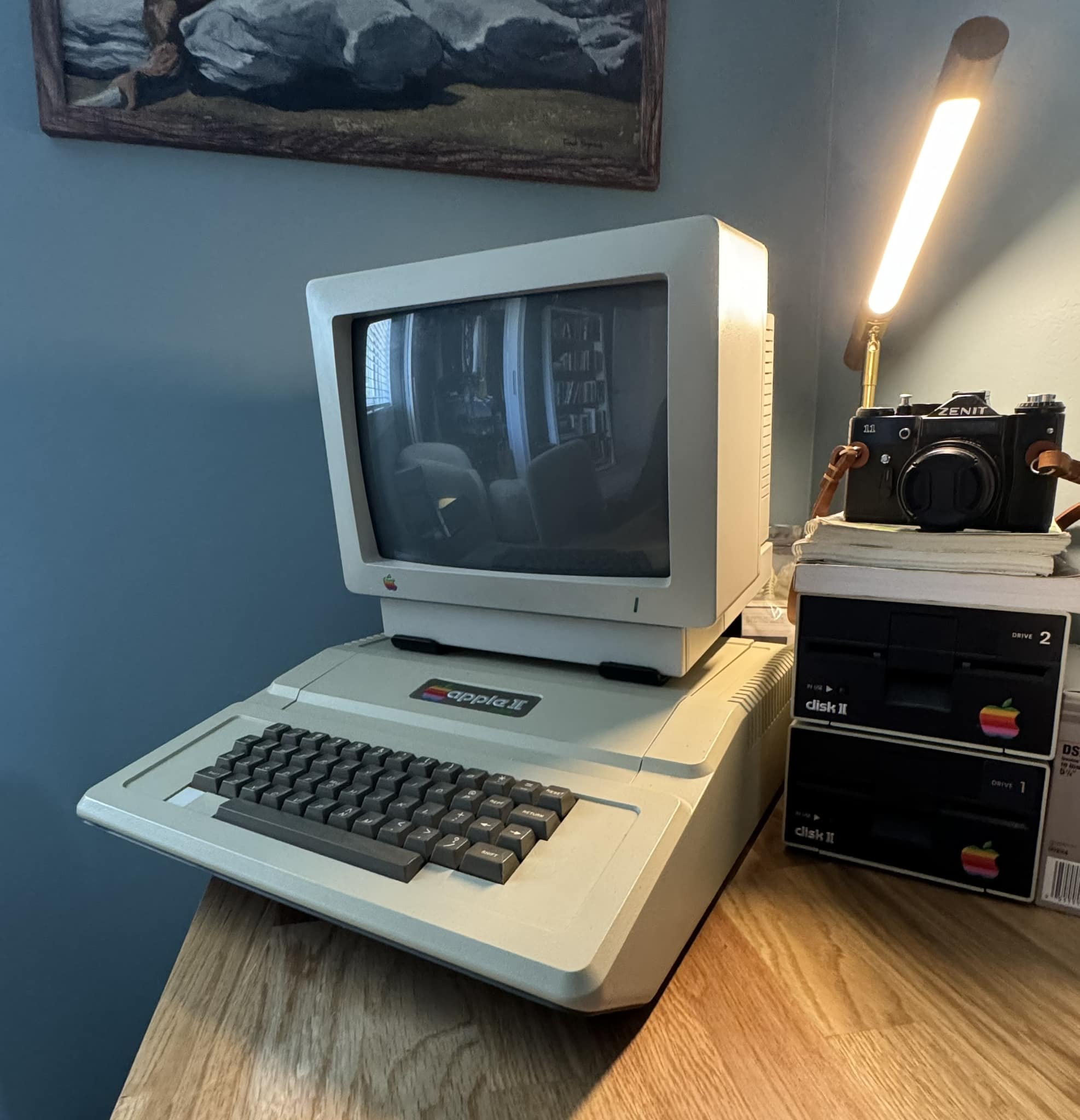 Apple II J Plus rare item collection
