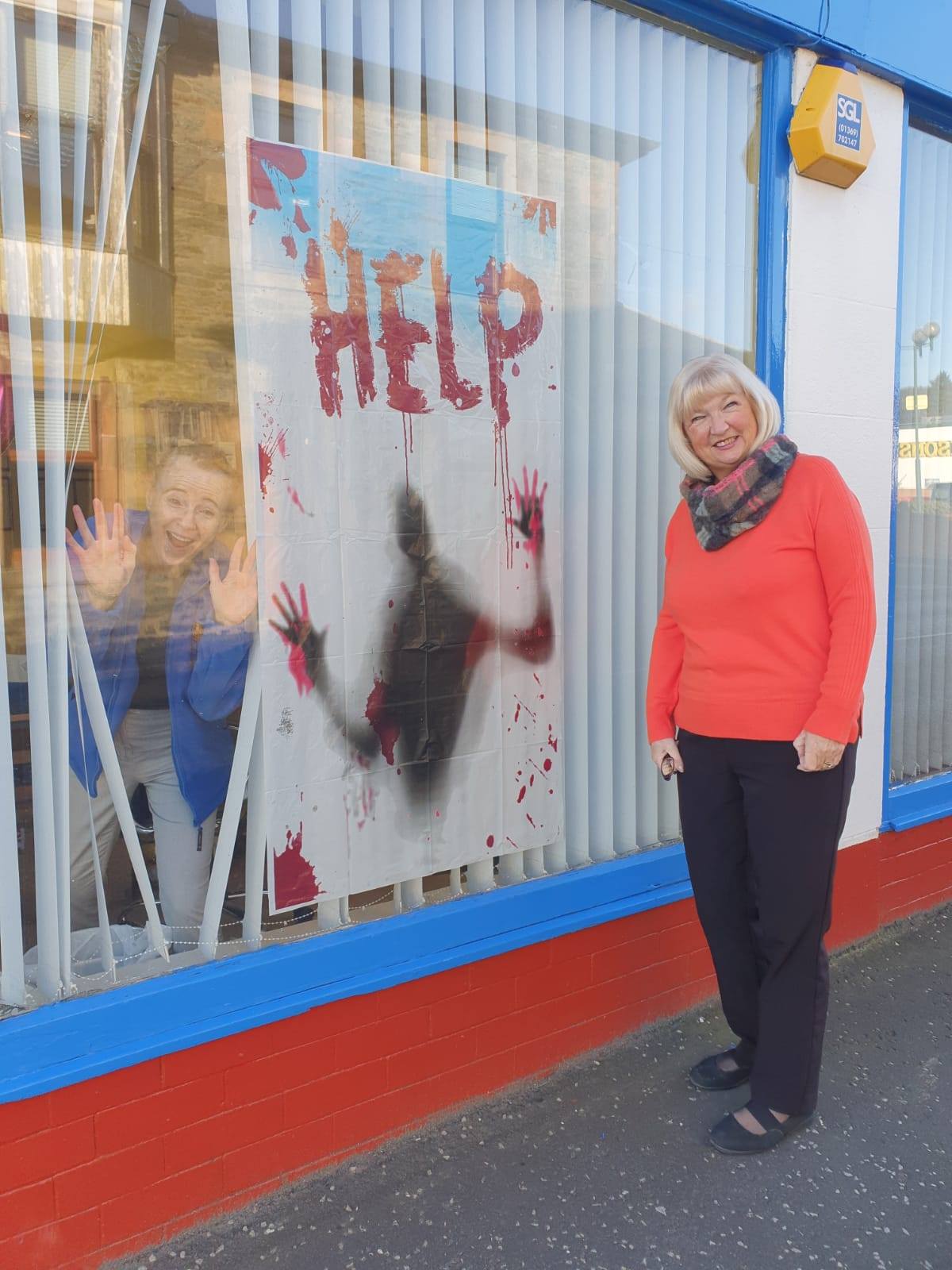 HELP Ltd - There is something spooky going on at HELP Dunoon today ...