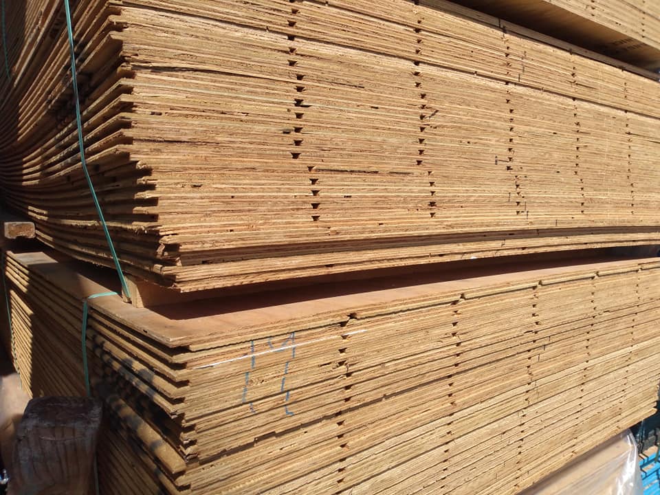 EcoMaderas - Triplay ranurado para exterior 4x8 de 1/2