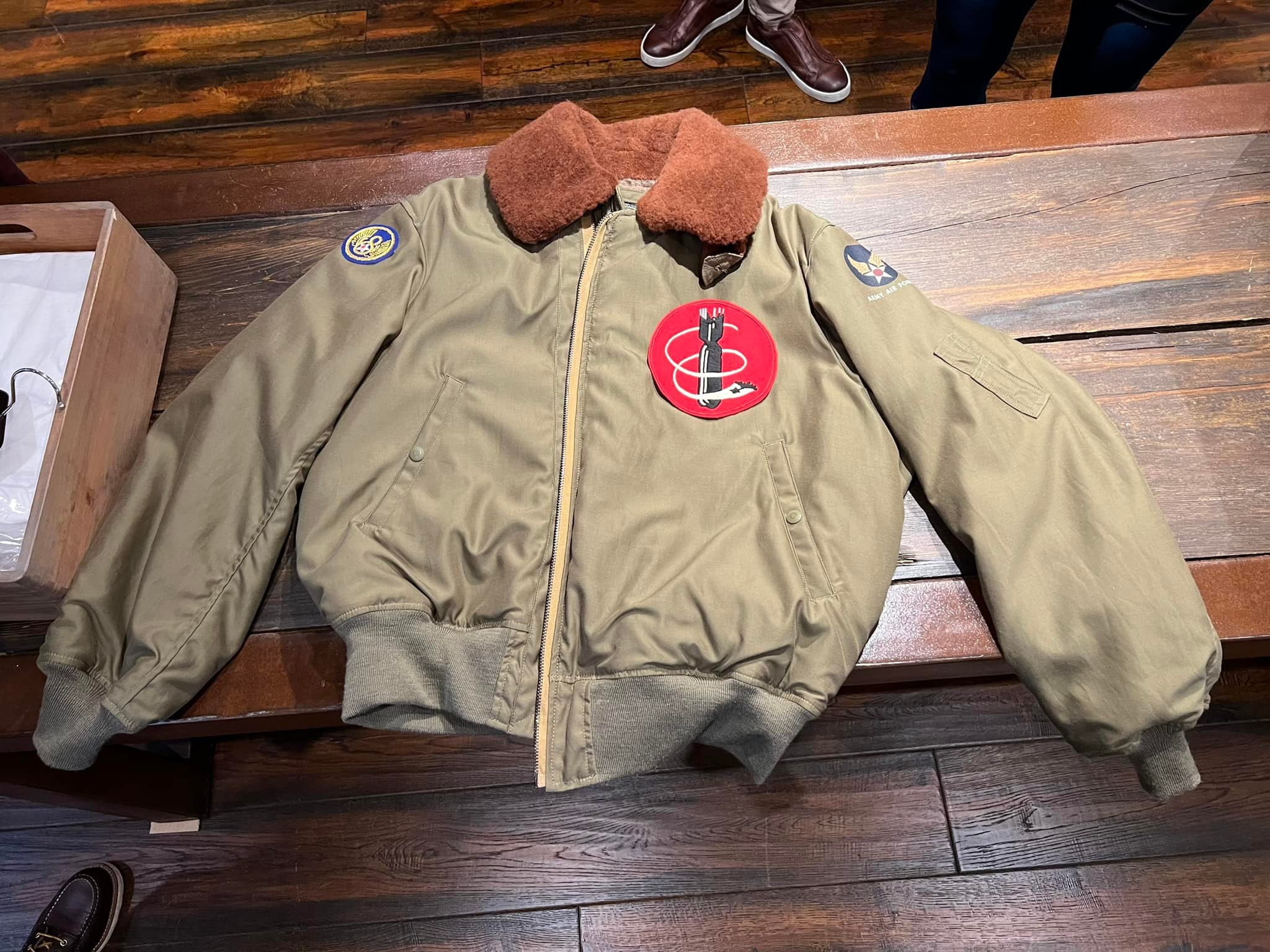 Veste G-1 Flight Jacket Vintage 1967 STAR SPORTSWEAR - Taille 40 En Cuir Marron - État Très Bon