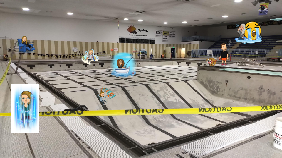 The pool is slowly but surely... - Midnight Sun Swim Team | Facebook